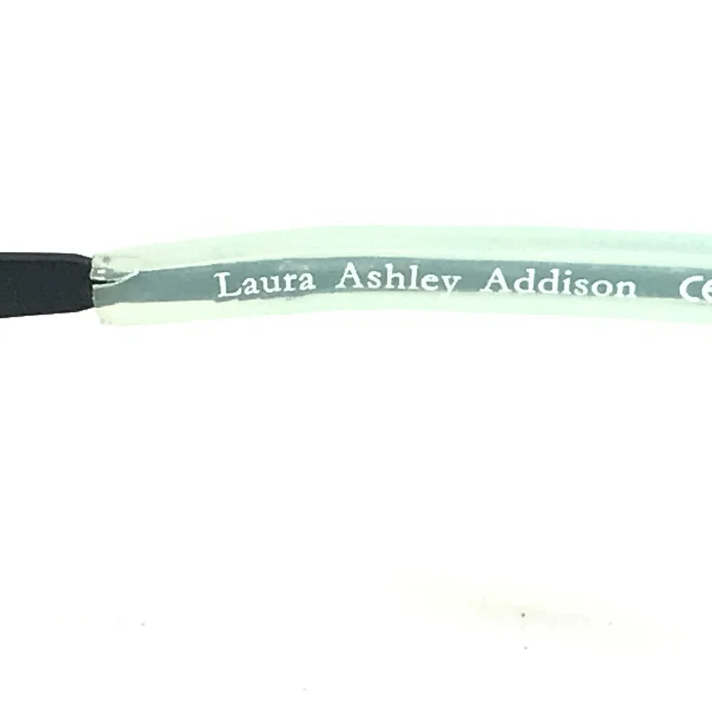 Laura Ashley Eyeglasses Frames Dove Addison Blue Floral Semi Rim 54-18-135
